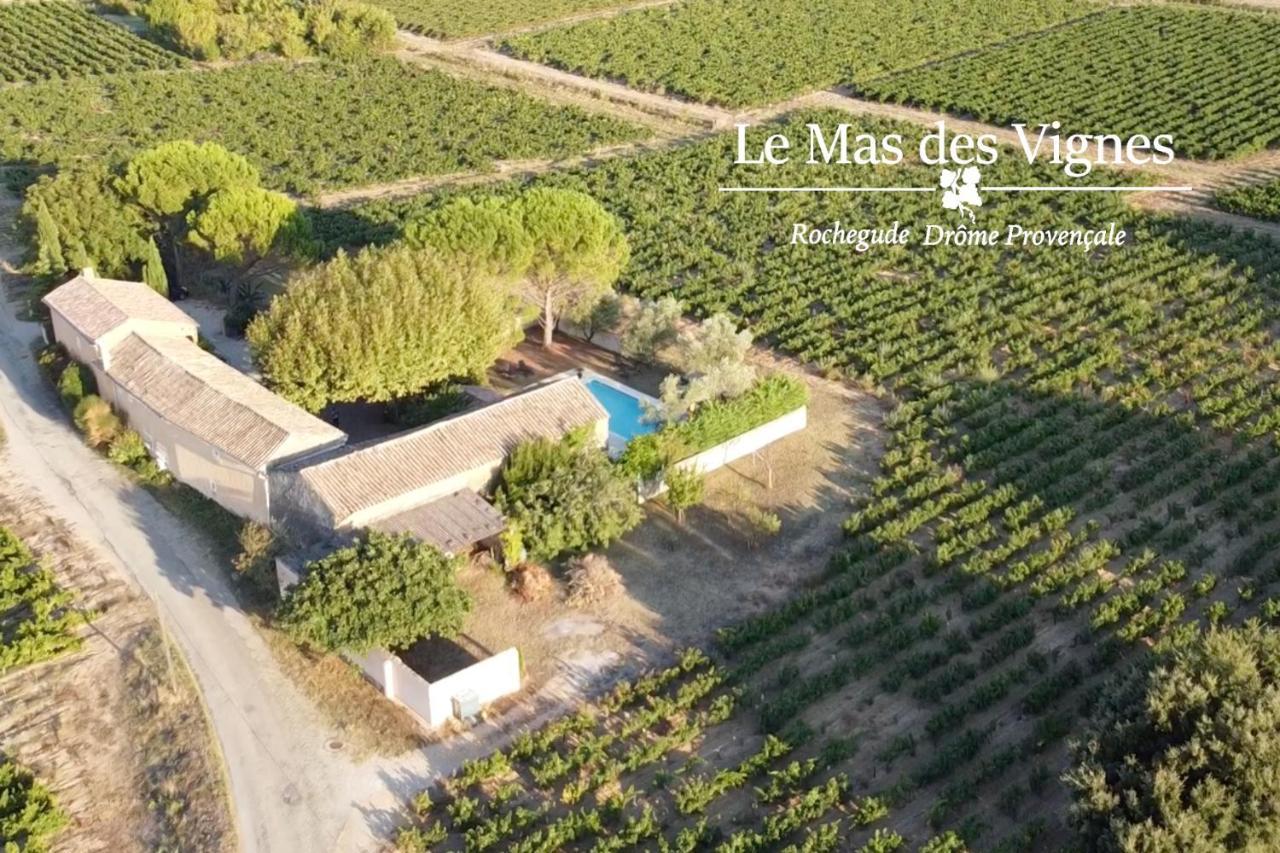 Maison d´hôtes Le Mas des Vignes Rochegude (Drome) Exterior foto