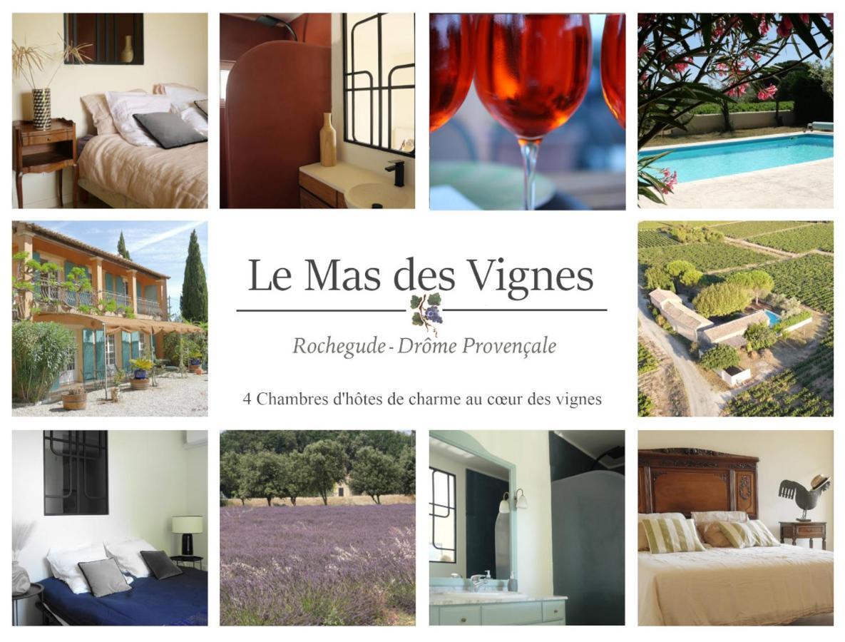 Maison d´hôtes Le Mas des Vignes Rochegude (Drome) Exterior foto